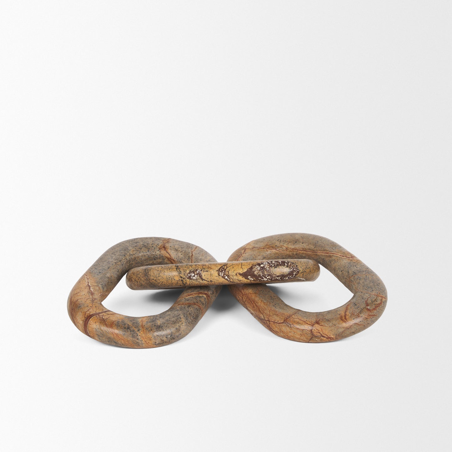 Reinir Chain Link, Red-Brown