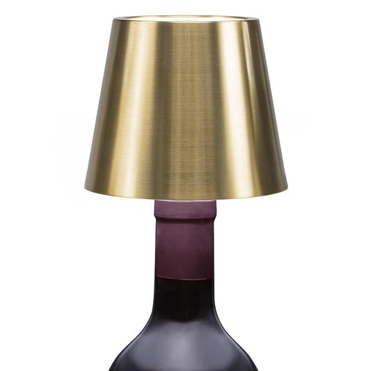 Classic Shade LED Bottle Stopper, Gold