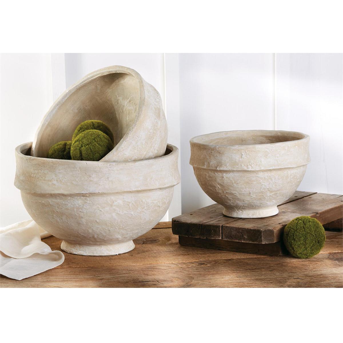 Paper Mache Bowl, Large