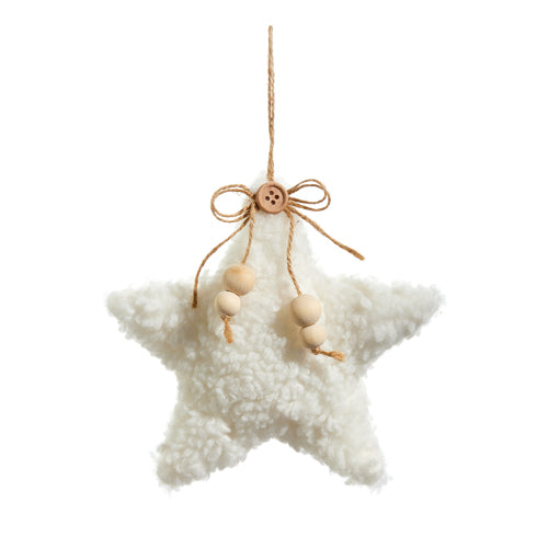 Sherpa Star Ornament