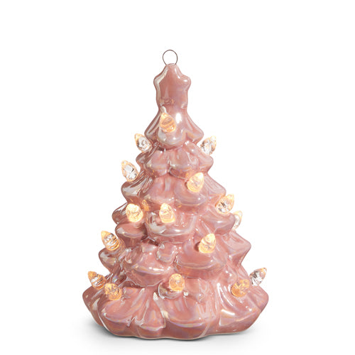 Vintage Pink Tree Ornament