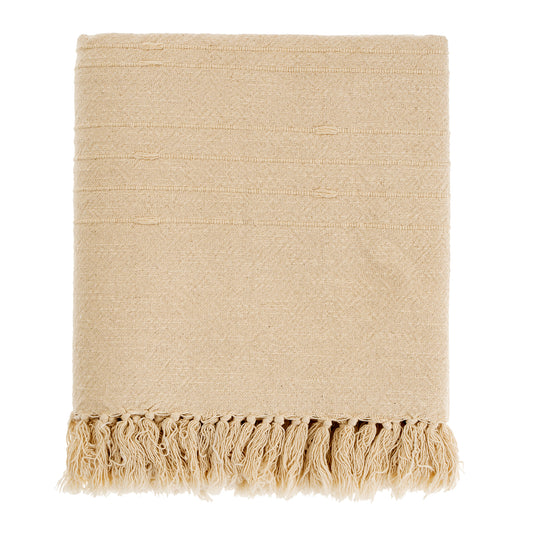 Sola Woven Throw 60x50 Natural