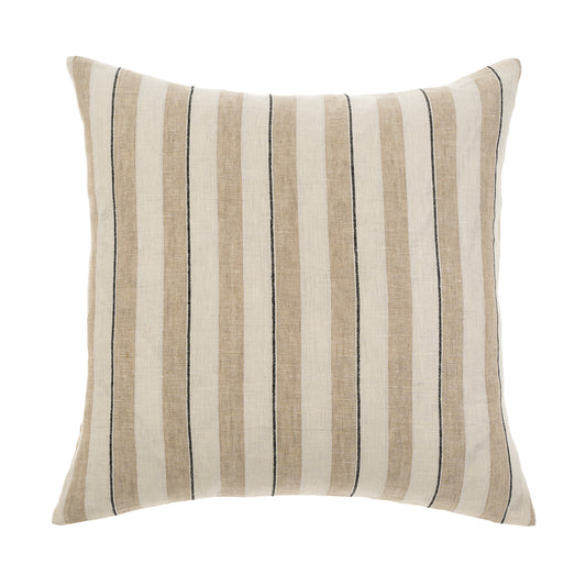 Seaside Stripe Linen Pillow 20x20