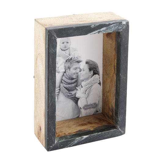 Black Marble Shadow Box Frame, Small