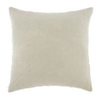 Lina Linen Pillow Ivory 24x24