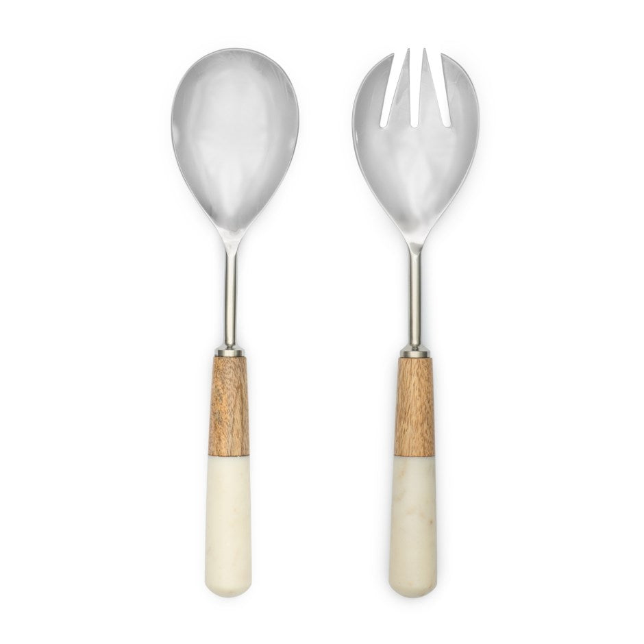 Demi Marble Serving Set