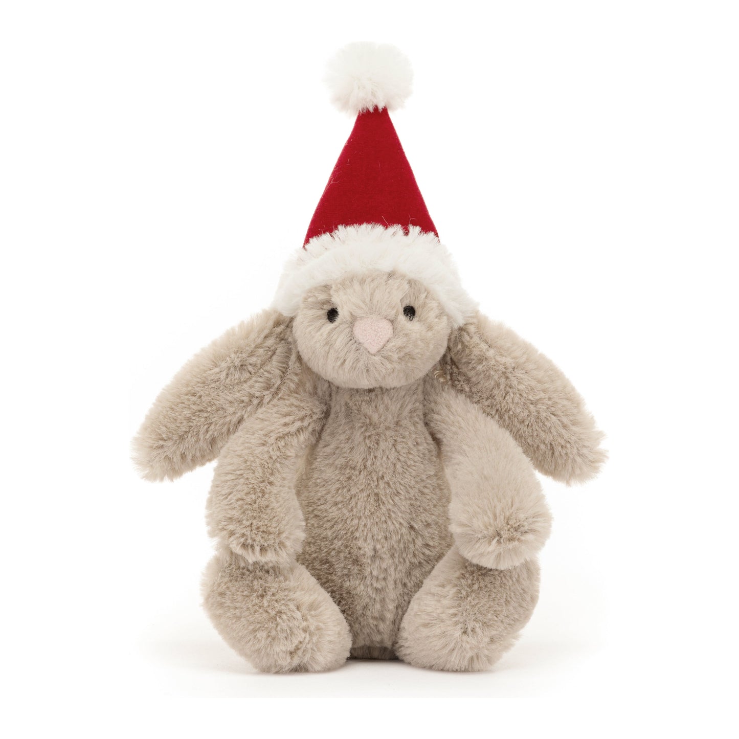 Bashful Christmas Bunny Ornament