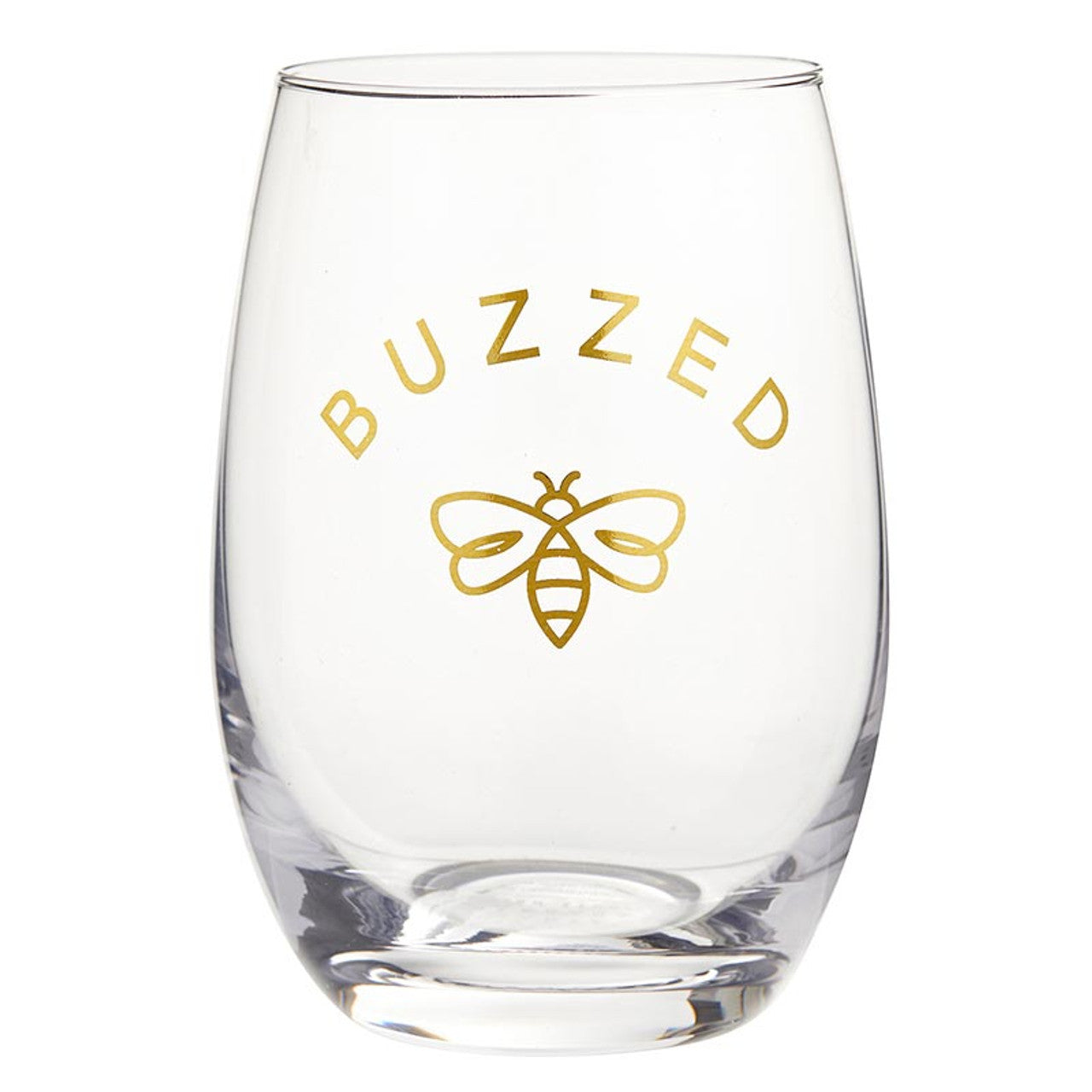 Buzzed Wine Glass