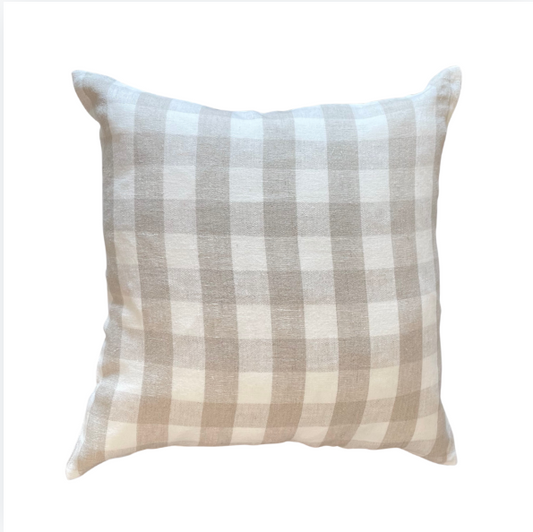 Warrington Check Pillow 20x20