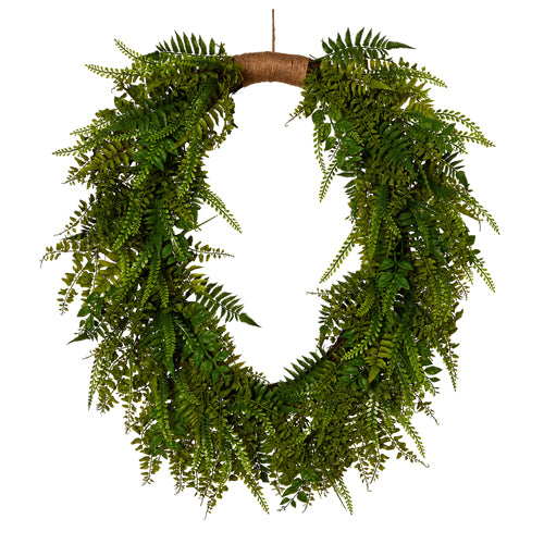 36" Fern Wreath