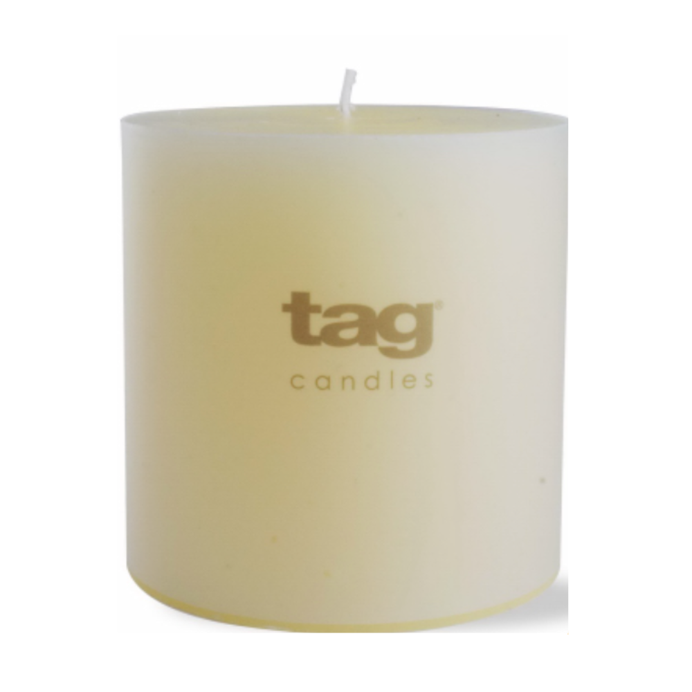 Ivory Chapel Candle 4x4