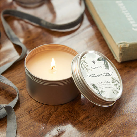 Highland Frost Travel Candle