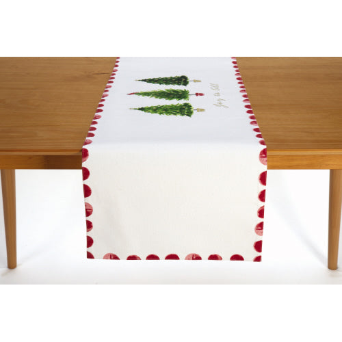 Holiday Tree Table Runner