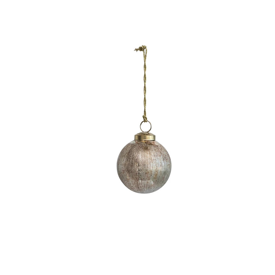 Silver Costela Ornament Small