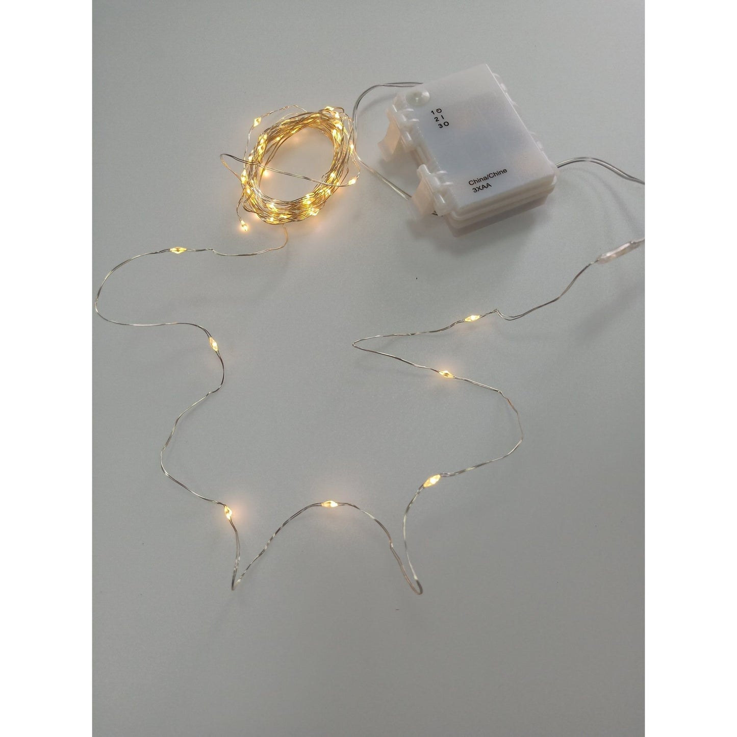 Silver Strand 16.5’ LED Battery Lights